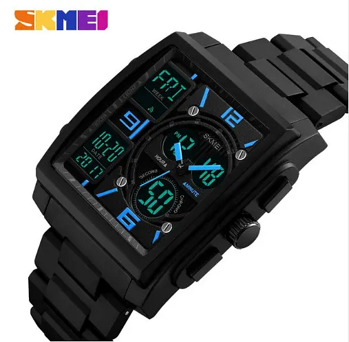 Наручные часы Durable Skmei 1274 Синие - фото 3
