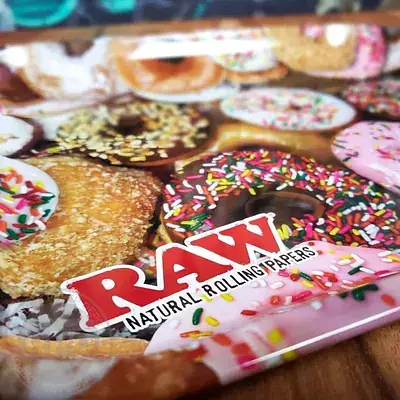 Поднос Raw Metal Rolling Tray Donut - фото 2