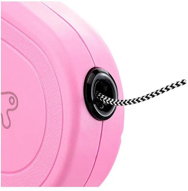 Рулетка для собак Ferplast Flippy One Cord S до 8 кг рожевий шнур 3 м 75092016 - фото 5