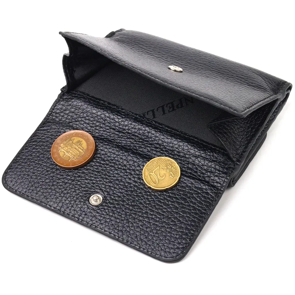 Женский кожаный кошелек Canpellini 12х8.7х1.5 см acs0025100 - фото 5
