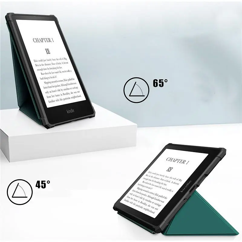 Чохол-книжка BeCover Ultra Slim Origami для Amazon Kindle Paperwhite 11th Gen 2021 Dark Green (707220) [100912] - фото 3