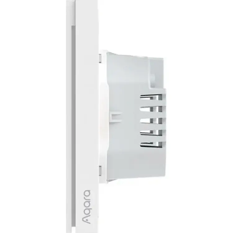 Умный выключатель Aqara Smart Wall Switch H1 White (с нейтралью, 1 клавиша) (WS-EUK03) Global EU [71971] - фото 2