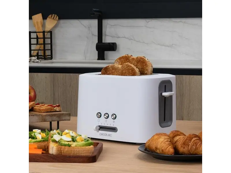 Тостер Cecotec Toast&Taste 9000 Double White (03188) - фото 2