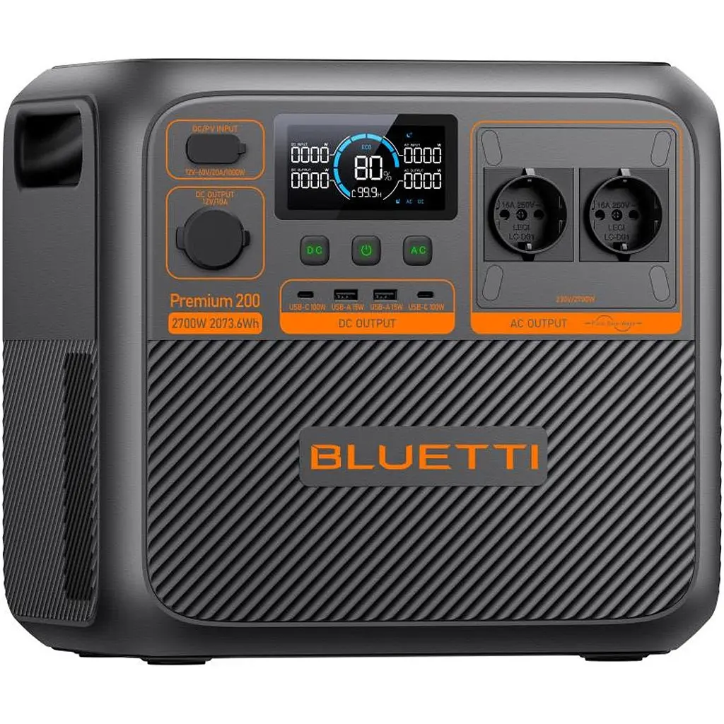 Зарядна станція BLUETTI Premium 200 V2 2700W [132128] - фото 2