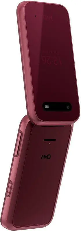 Телефон HMD 2660 Flip TA-1711 Raspberry Red UA UCRF - фото 4