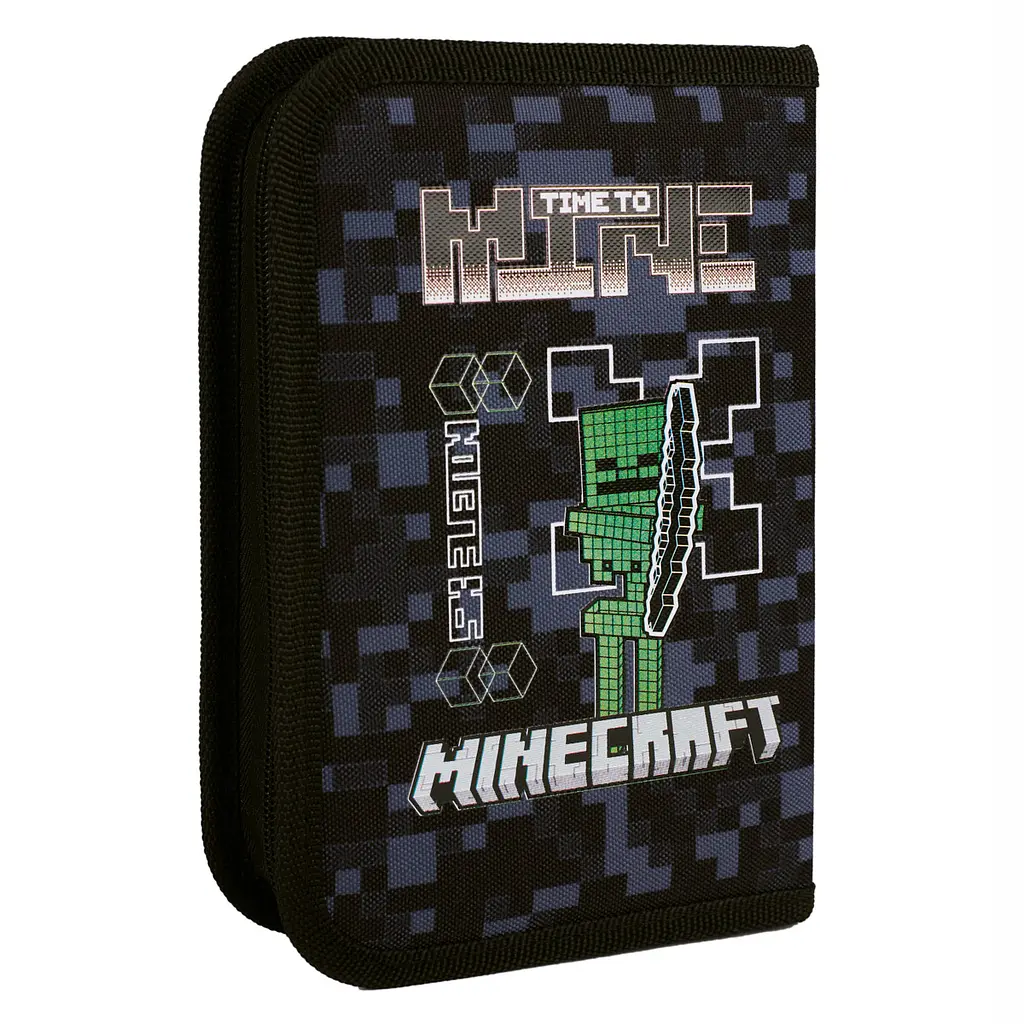 Шкільний пенал твердий одинарний без клапана Yes Minecraft Alpha HP-02 - фото 2