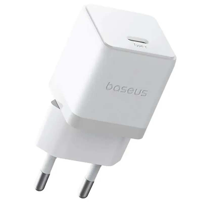 МЗП Baseus Palm Fast Charger 30W (1USB-C) (P10111605113-00) Moon White - фото 4