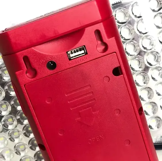 Світлодіодний ліхтар ALMINA 1024 24 SMD акумулятор 6V 4Ah Power Bank зарядка 220V - фото 5