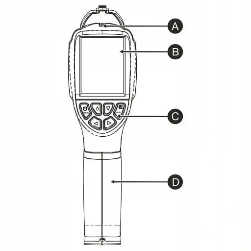 Тепловізор -20-450 °C WINTACT WT3160 - фото 6