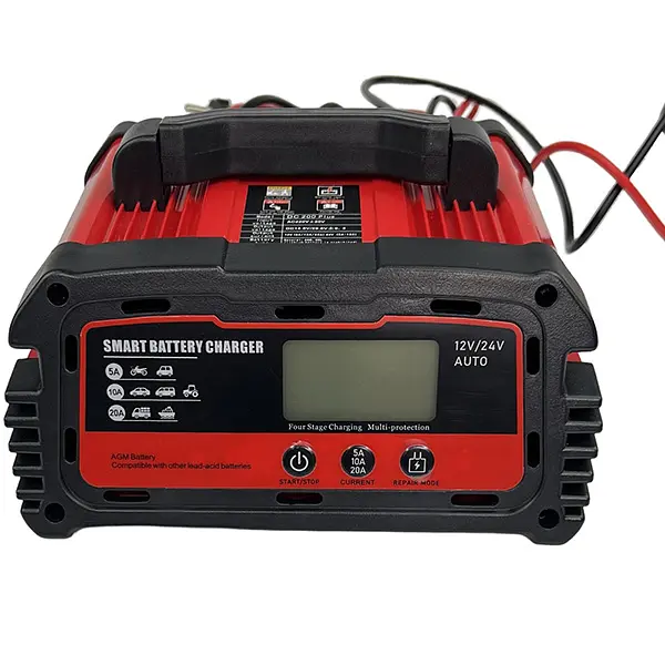 Універсальний зарядний пристрій для акумуляторів GEL/AGM/STD Demuda DC200Plus 12V/24V 20А/10А - фото 4
