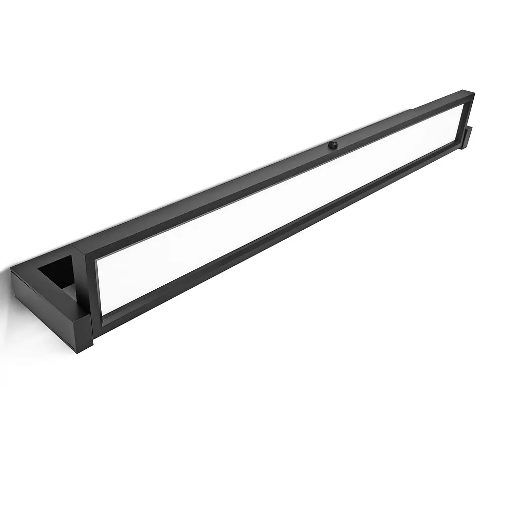 LED світильник настінний з сенсором Videx WL02, 18W 2800-4000-6000K чорний (28725-000) - фото 8