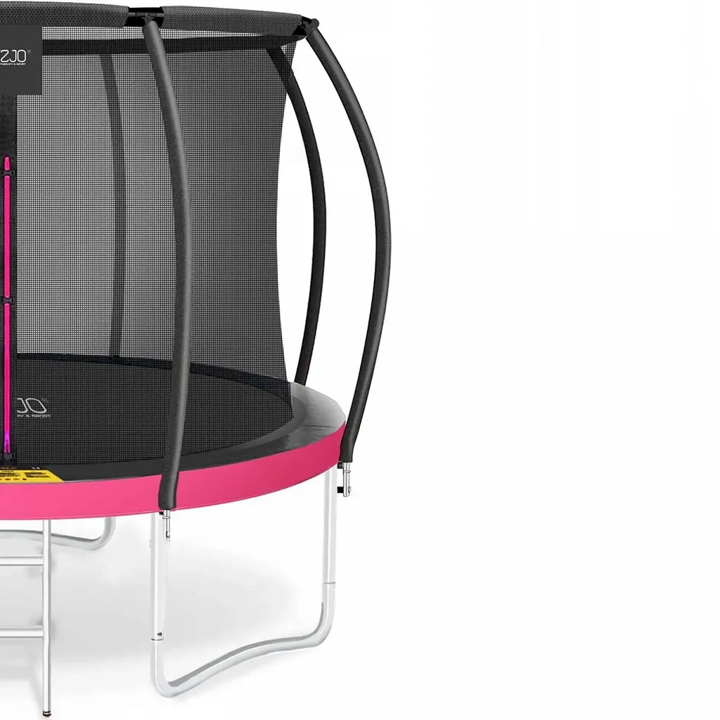 Батут із внутрішньою сіткою 4FIZJO Premium 10FT 312 см 4FJ0604 Black/Pink (P-5907739314604) - фото 5