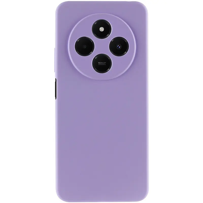 Чехол Silicone Cover Lakshmi Full Camera (AA) для Xiaomi Redmi 14C / Poco C75 Сиреневый / Dasheen - фото 2