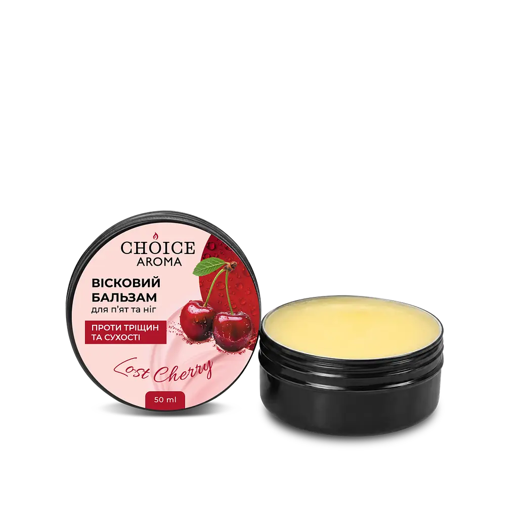Вісковий бальзам для п'ят та ніг Choice Aroma Lost Cherry 50 мл - фото 2