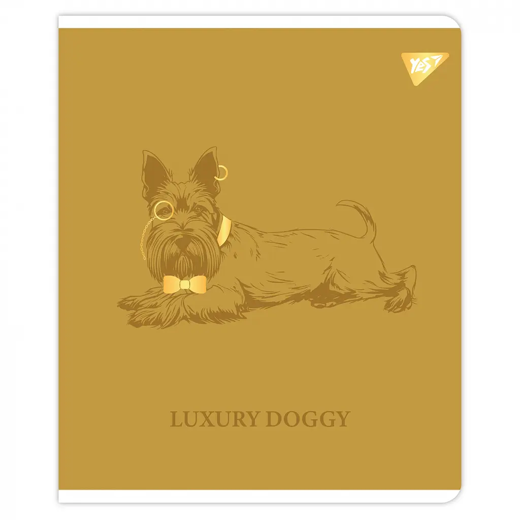 Набір зошитів для записів А5 Yes Luxure doggy 18 аркушів в клітку 10 шт. (767520) - фото 5