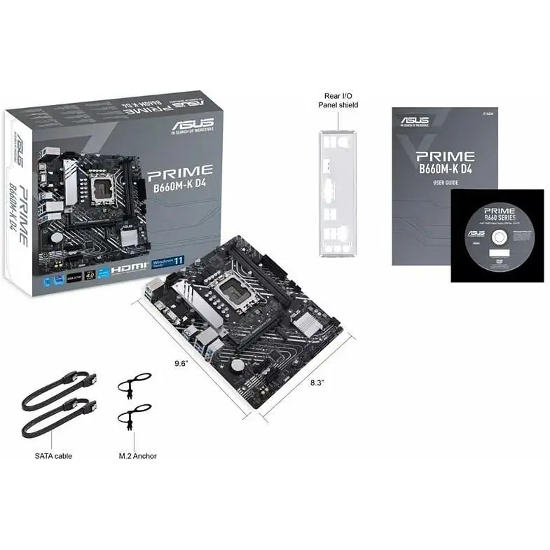 Материнська плата Asus Prime B660M-K D4 Socket 1700 - фото 8