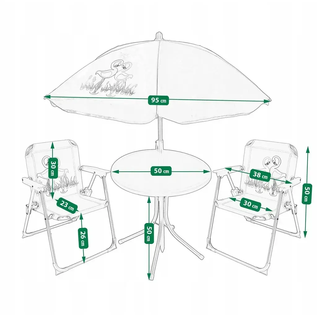 Комплект дитячих меблів Jumi Baby рожевий - фото 15