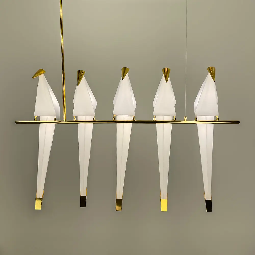 Люстра-композиция из 5 птиц | Ст. AS 145/5 | Line F - фото 7