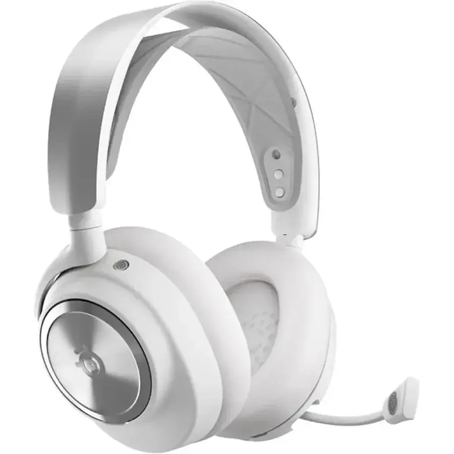 Игровая гарнитура SteelSeries Arctis Nova Pro Wireless White PC/PS/SW/MAC/MOB - фото 2