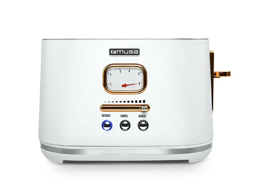 Тостер Muse білий MS-130 W - фото 2