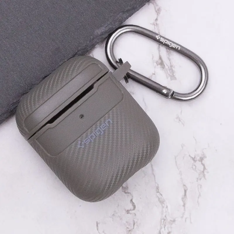 Футляр SGP Shockproof для наушников Airpods 1/2 Grey - фото 3