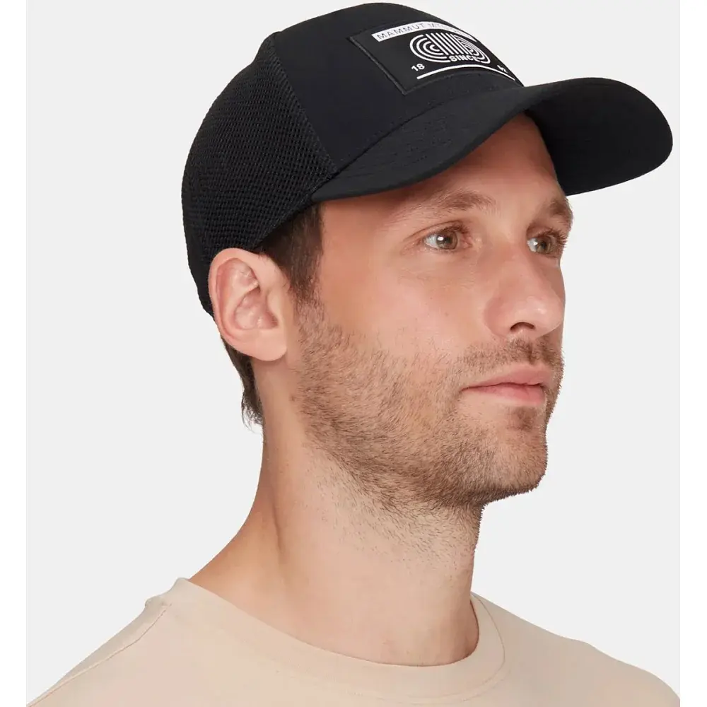 Кепка Mammut Baseball Mesh Cap L/XL Black - фото 3