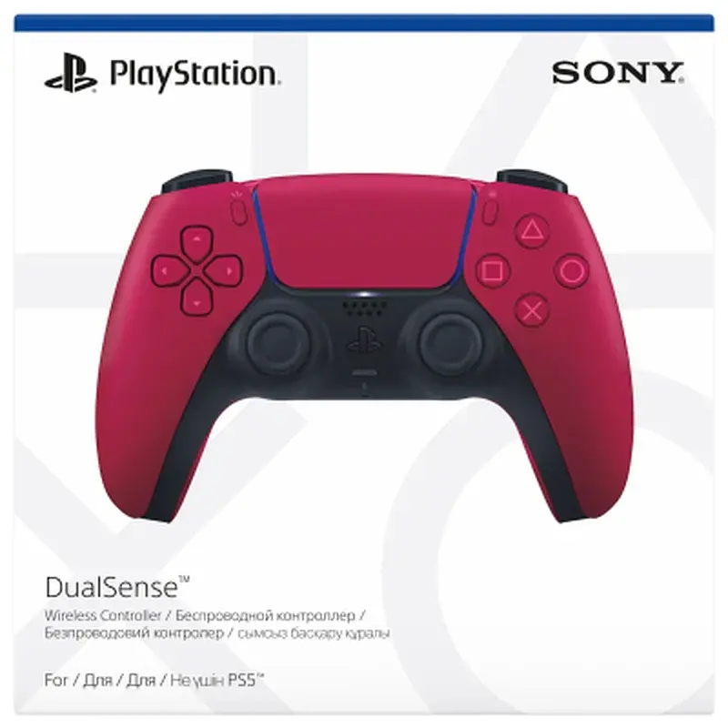 Геймпад Sony Playstation DualSense Bluetooth PS5 Cosmic Red (1000050249) - фото 7