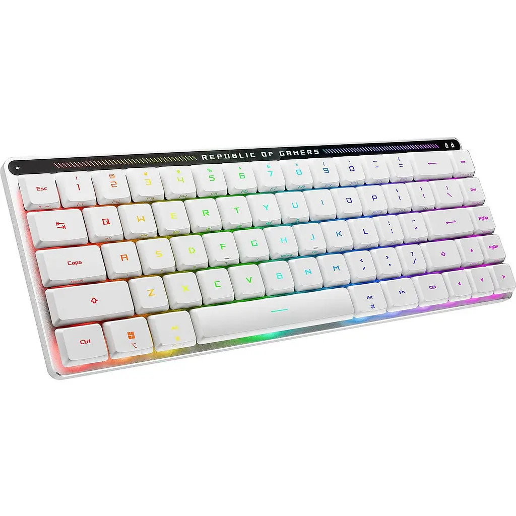 Клавіатура ASUS ROG Falchion RX Red Low Profile White (90MP03EC-BKMA10) - фото 2