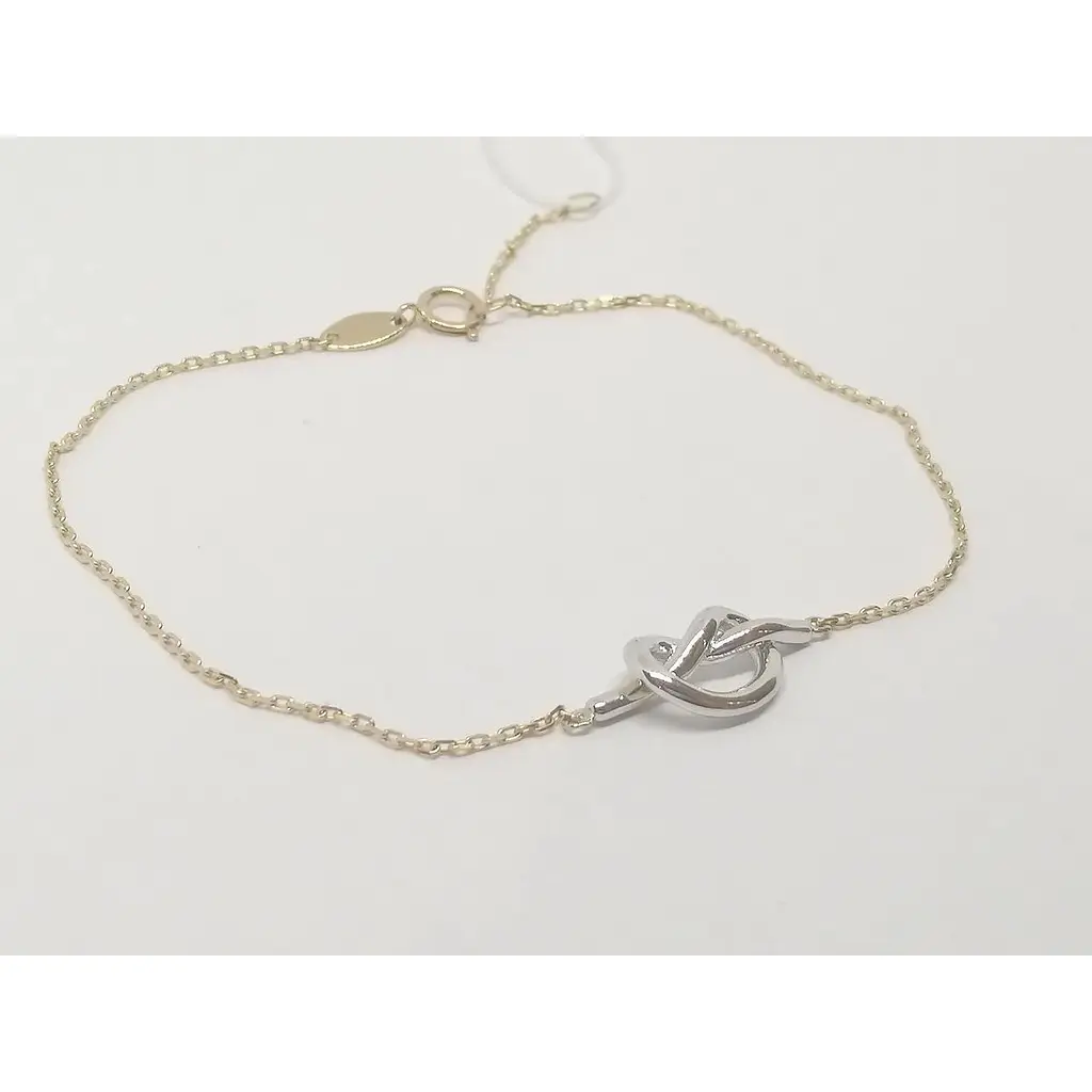 Золотий браслет Столична Ювелірна Фабрика Узелок. 324109 17 - фото 2