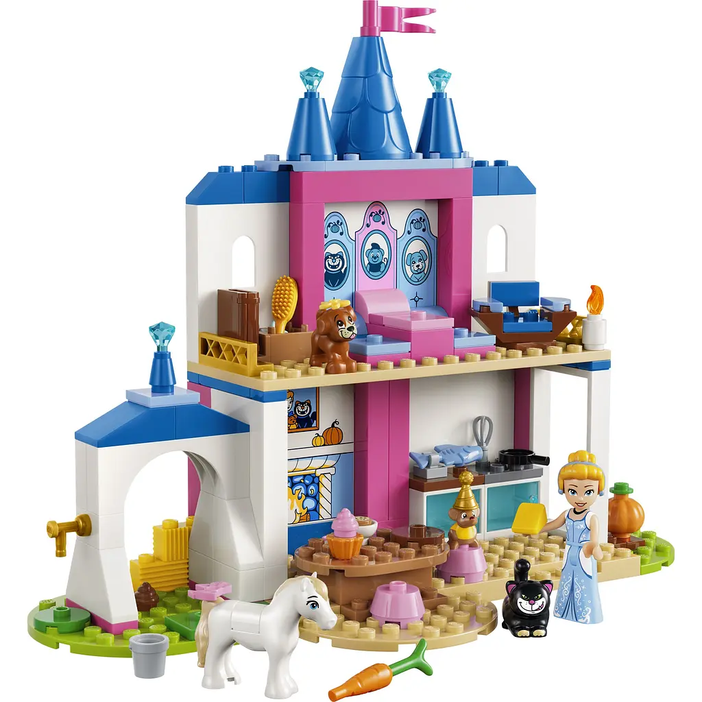 Конструктор LEGO Disney Princess Замок Попелюшки та її друзів-тварин (43283) - фото 4