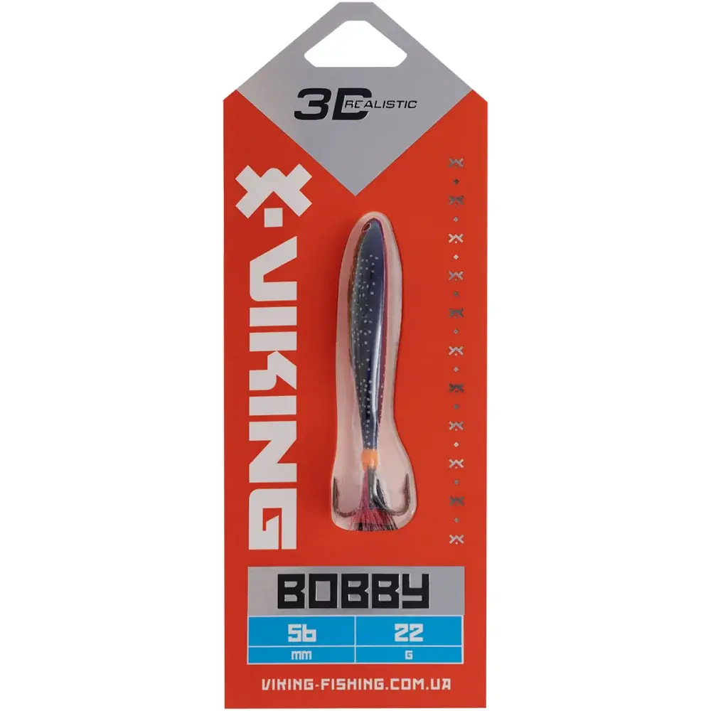 Бокоплав Viking Fishing Bobby 56mm 22.0g #22 Kingfisher Pink - фото 2