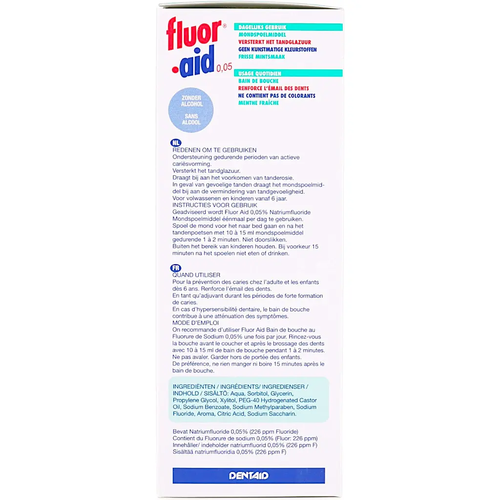 Ополіскувач для ротової порожнини Fluor-Aid 0.05% 500 мл - фото 5