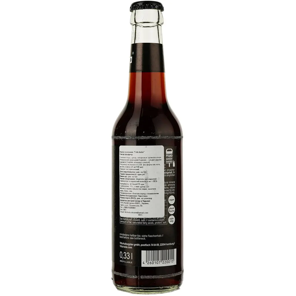 Напиток Fritz-kola безалкогольный 0.33 л - фото 2