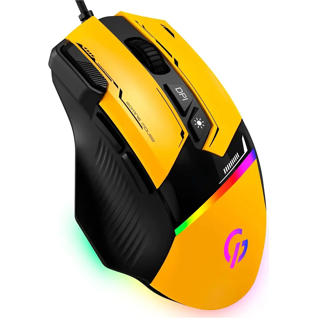 Миша GamePro GM300 Yellow [126080] - фото 2