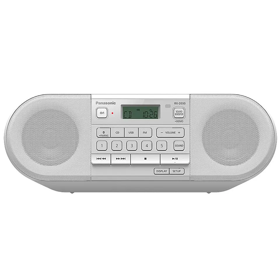 Магнітола Panasonic RX-D550GS-W - фото 2
