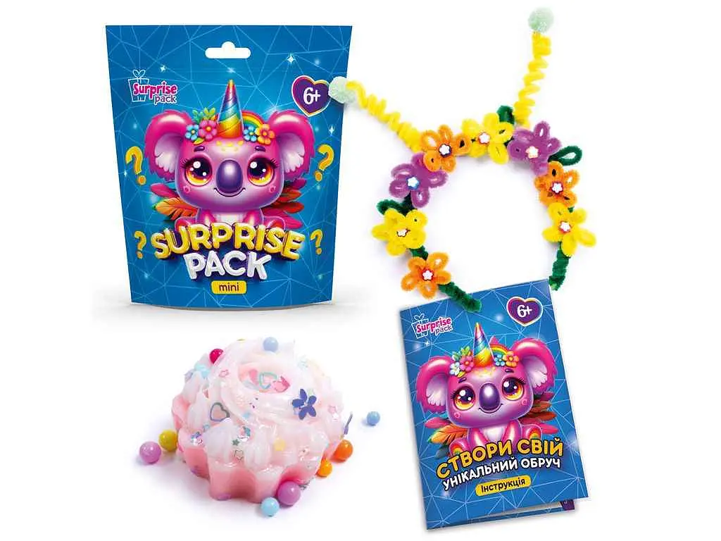 Іграшка-антистрес VLADI TOYS Surprise Pack Mini 5 блакитний із сюрпризами VT8040-05 - фото 2