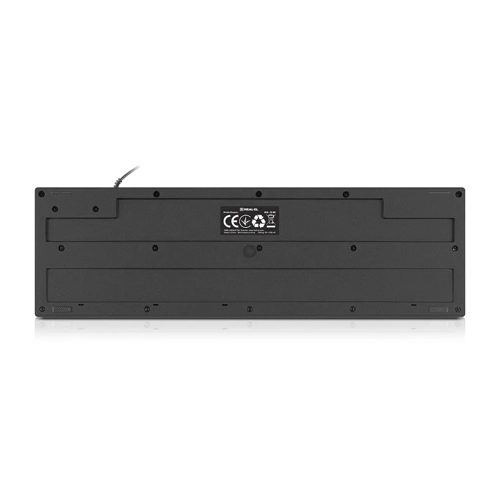 Клавіатура REAL-EL RK-510 USB Black (EL123100053) - фото 6
