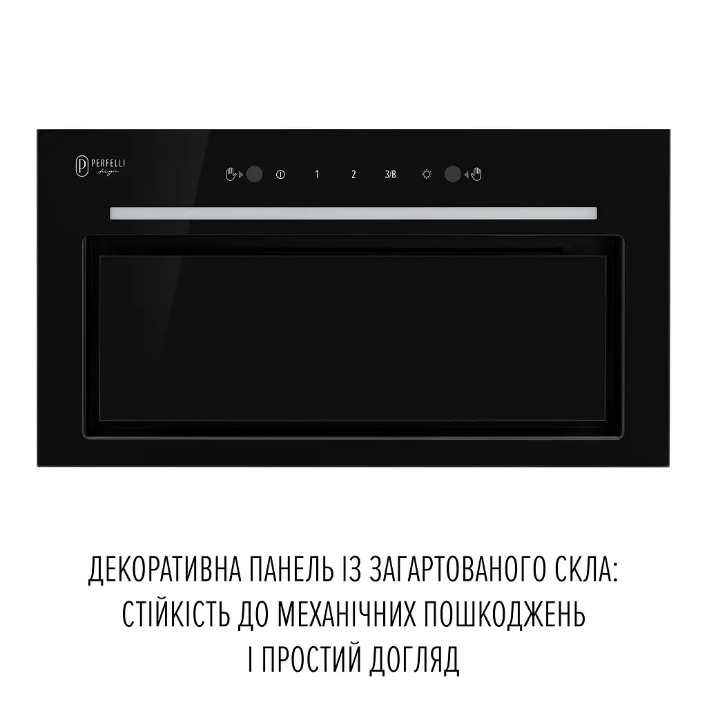Витяжка повновбудована PERFELLI DESIGN FILINI 5 NERO SILENZIO - фото 2