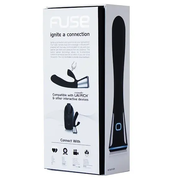 Вибратор-кролик Kiiroo Ohmibod Fuse 18 см черный - фото 7