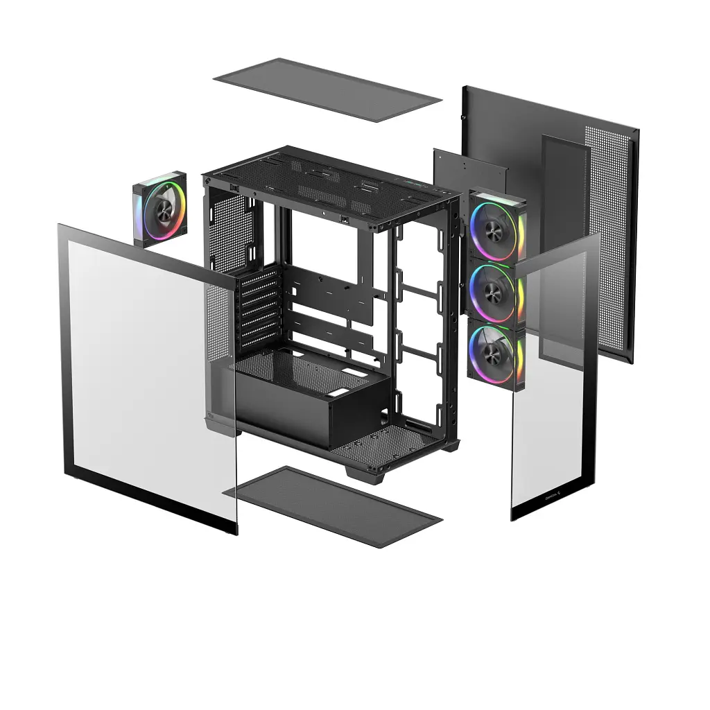 Корпус для ПК Deepcool CG580 4F V2 Black (R-CG580-BKADA4-G-2) - фото 12