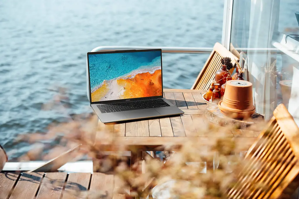 Ноутбук Acer Swift Go 14 SFG14-63 14 2.8K OLED, AMD R5-8645HS, 16GB, F512GB, UMA, Win11, сірий (NX.KTSEU.002) - фото 2
