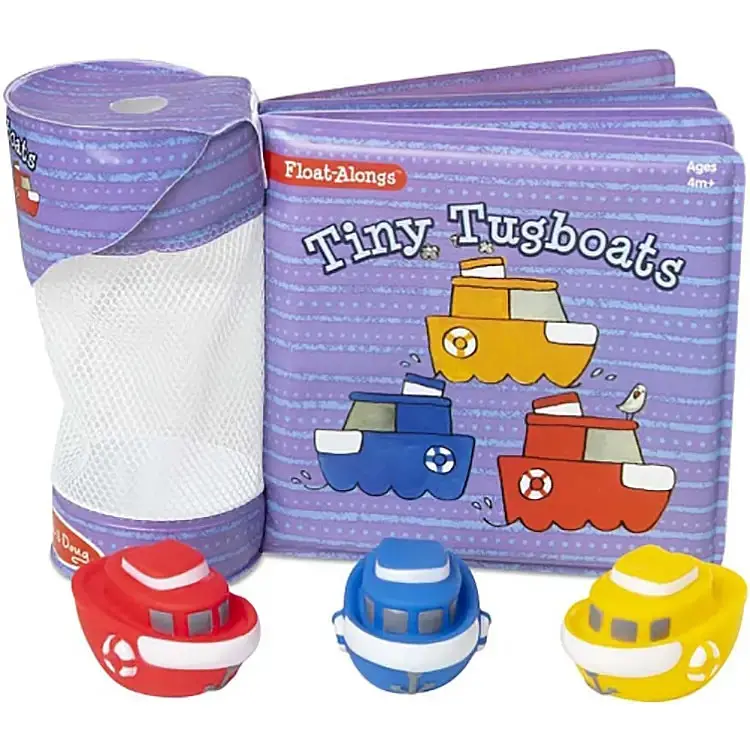 М'яка книжка-поплавок Melissa&Doug Буксири (MD31203)