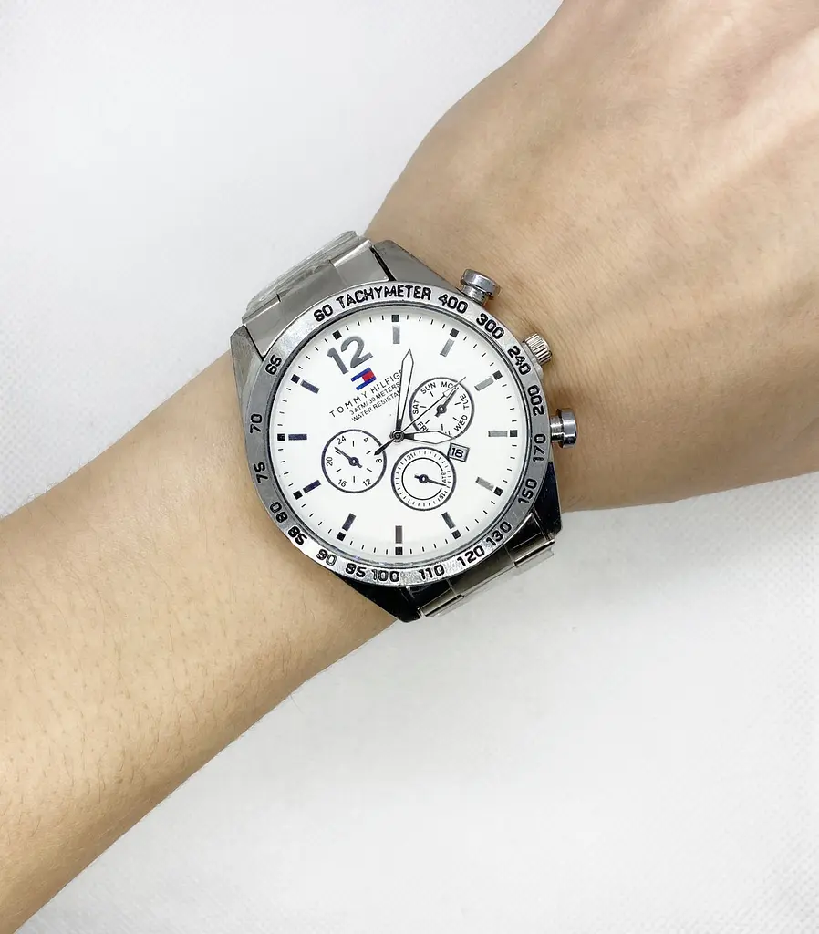 Наручний годинник чоловічий Clockhouse Tommy Hilfiger Сріблястий (IBW792SO) - фото 5