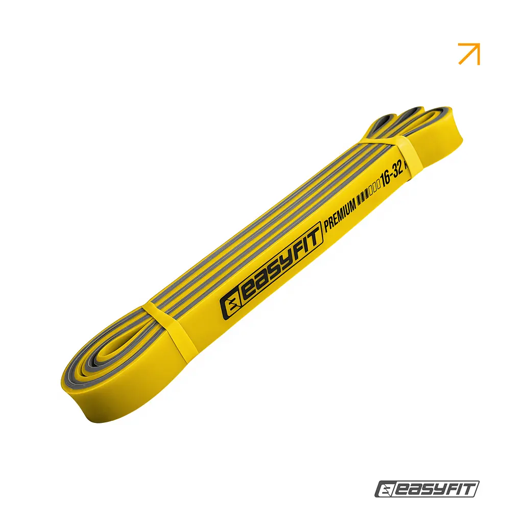 Двошарова резинка для підтягування EasyFit Premium 16-32 кг