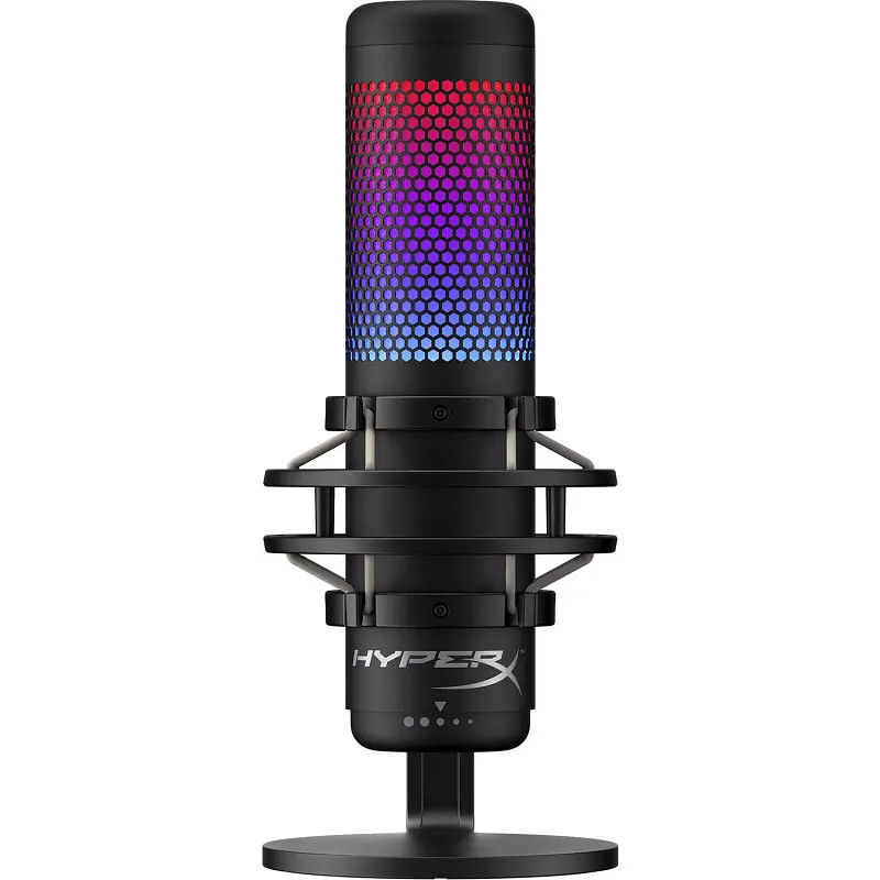 Мікрофон для ПК/для стрімінгу, подкастів HyperX QuadCast S (HMIQ1S-XX-RG/G) - фото 3