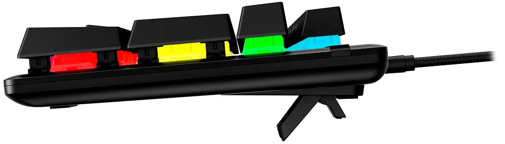 HyperX Клавіатура Alloy Origins Red USB RGB PBT ENG/RU, Black - фото 6