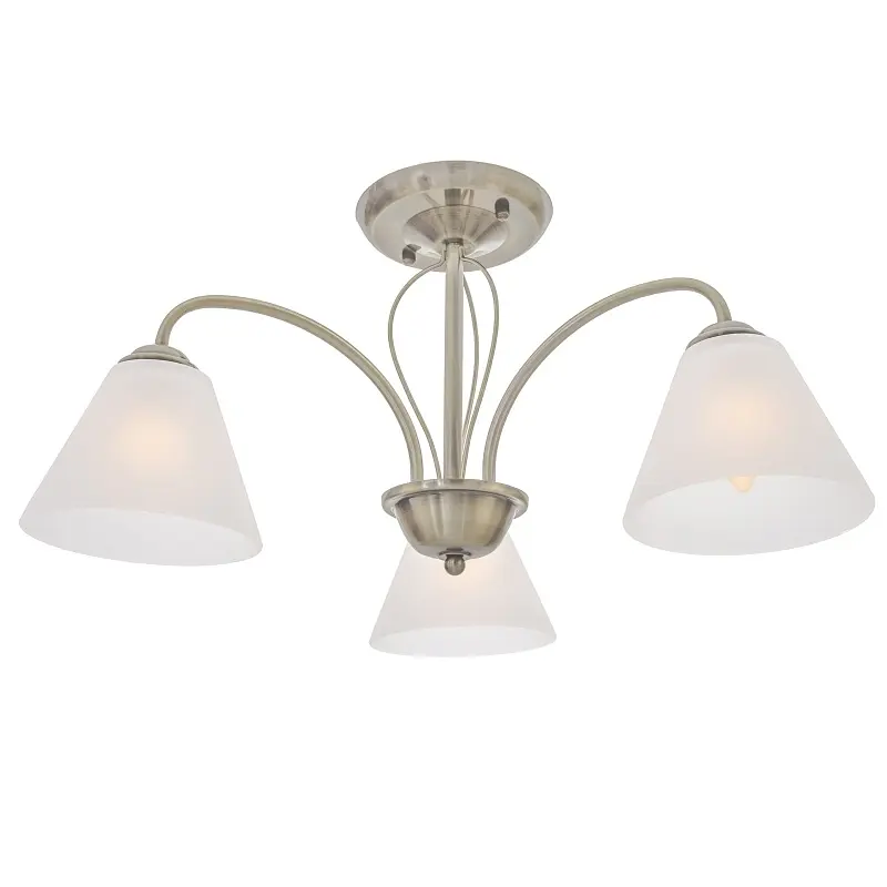 Люстра потолочная Brille в спальню E27 60W BZ (LK-566C/3) - фото 3