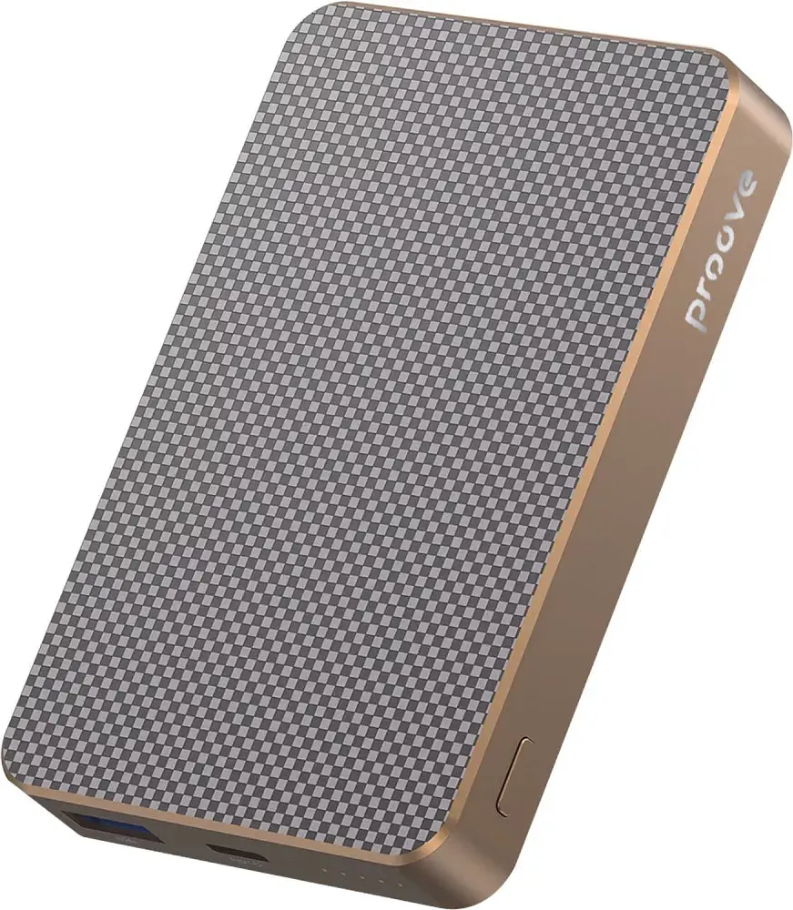 Портативний акумулятор Proove Carbon Slim Magnetic 22.5W 10000mAh sunflare (PBCS22110050) - фото 2