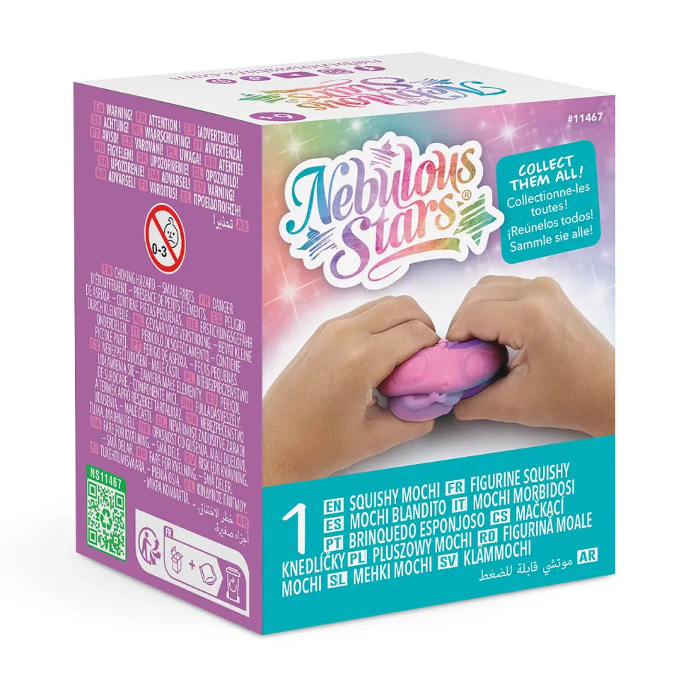 Игрушка-сюрприз Сквиш-мочи: космический любимец Nebulous Stars 11467 в ассортименте - фото 2