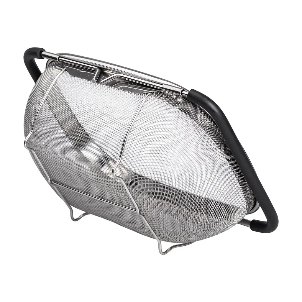 Друшляк-сито на раковину для миття продуктів 29*19*10 см Zhongjing HP-19-18-S - фото 17
